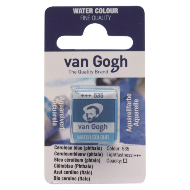 Van Gogh Aquarelverf Napje Ceruleumblauw Phtalo