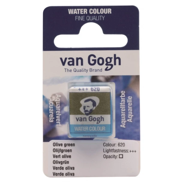 Van Gogh Aquarelverf Napje Olijfgroen