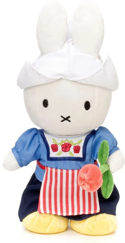Nijntje Farmers Wife with Tulip 24 cm - 9,5'' Whit