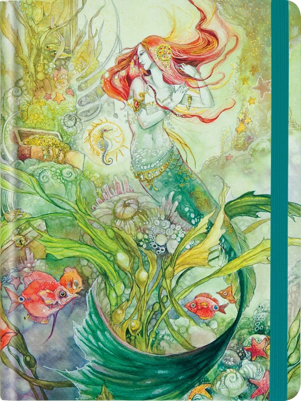 Notitieboek A5 Peter Pauper Mermaid Comello groot