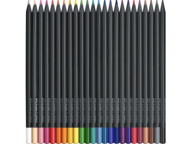Kleurpotloden Faber-Castell Black Edition in karto