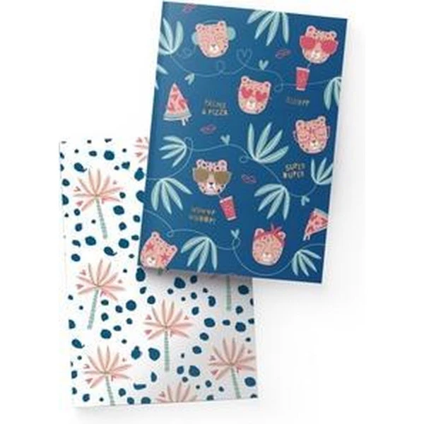 ZZZSchrift Palms&Pizza A4 2-uitvoeringen 70 grams 80vel