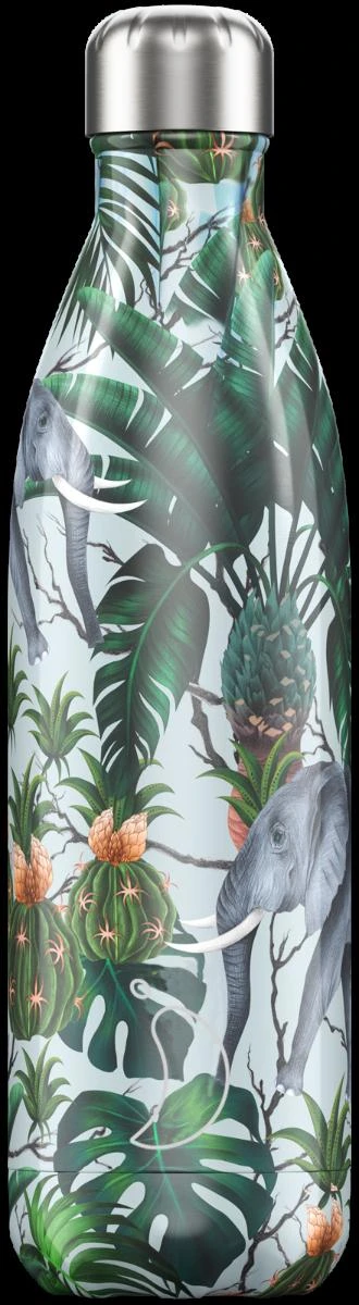 Chilly waterfles 500ml Tropical Elephant