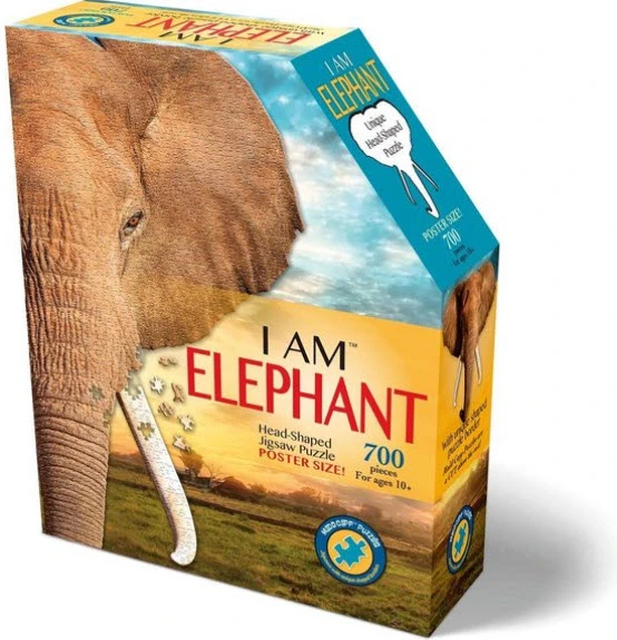 I am Puzzle Poster Size: ELEPHANT 96.50x106.70cm, 700pcs