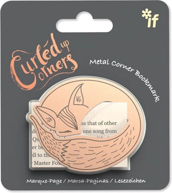 Boekenlegger Curled Up Corners - Furled Fox