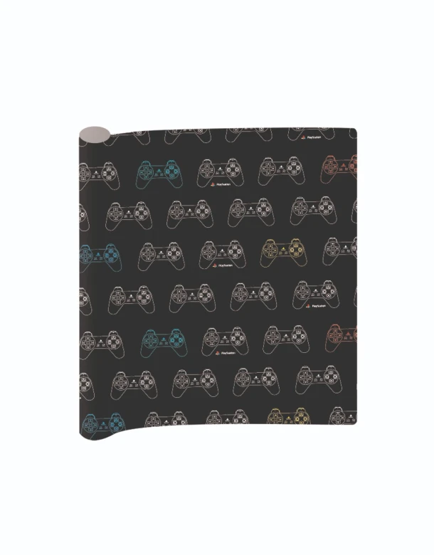 Kaftpapier- 2 sheets / 100 x 70 cm Playstation