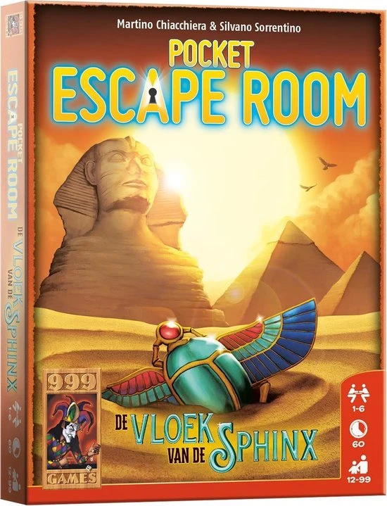 Breinbreker Pocket Escape Room: De Vloek van de Sphinx