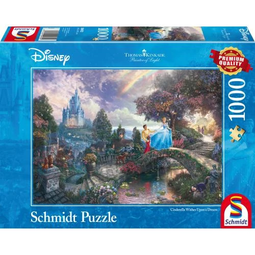 Disney Cinderella, 1000 stukjes - Puzzel