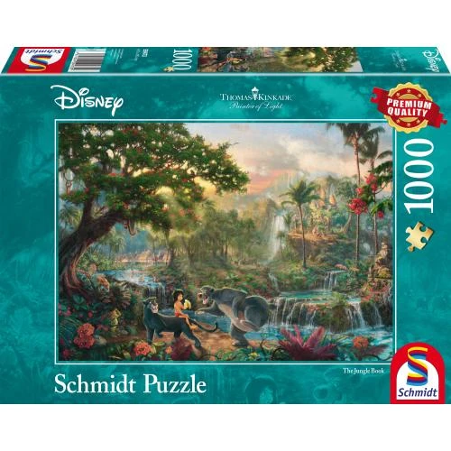 Disney Jungle book, 1000 stukjes - Puzzel