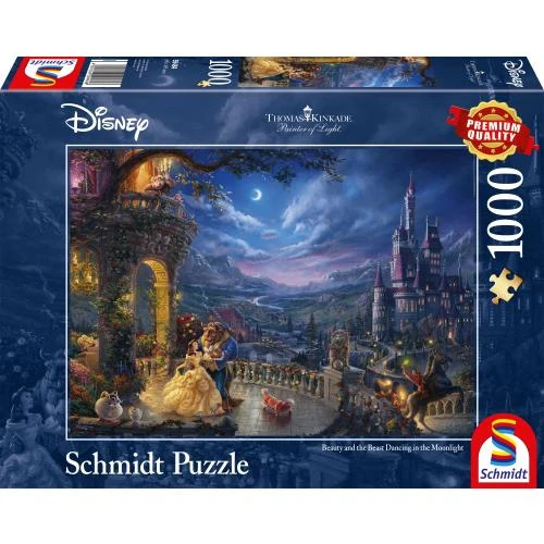 Disney Beauty and the Beast, 1000 stukjes - Puzzel