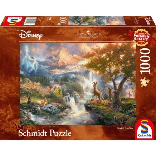 Disney Bambi, 1000 stukjes - Puzzel