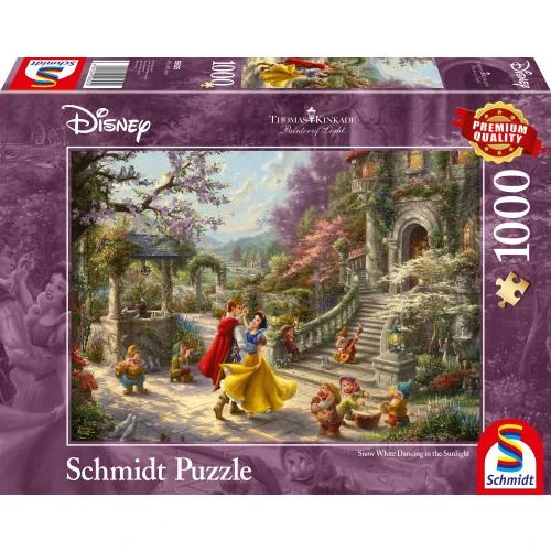 Disney Dansen met de prins, 1000 stukjes - Puzzel