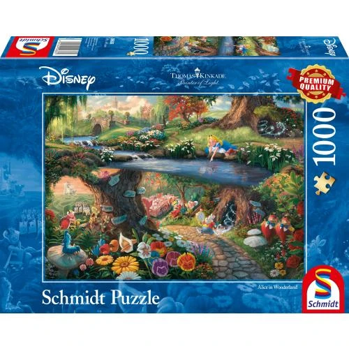 Disney Alice in Wonderland, 1000 stukjes - Puzzel