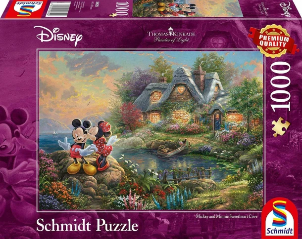 Disney Mickey & Minnie, 1000 stukjes - Puzzel