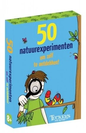 Kaartspel 50 natuurexperimenten om zelf te ontdekken