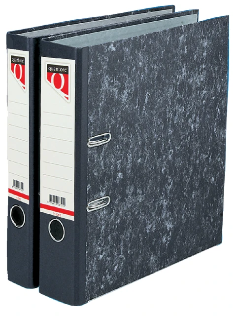 Ordner Quantore A4 80mm wolkenmarmer