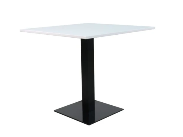 Vergadertafel Vepa T60, vierkant, kolompoot