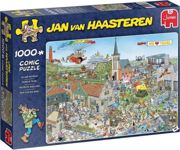 Puzzel Jan van Haasteren Rondje Texel 1000