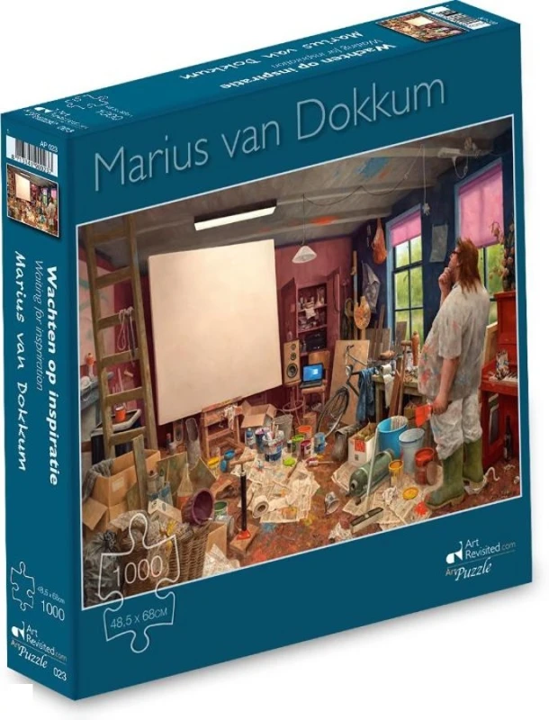 Puzzel Marius van Dokkum Wachten op inspiratie 100