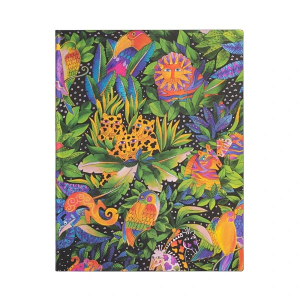 Notitieboek Flexi Paperblanks Jungle Song Ultra gelin