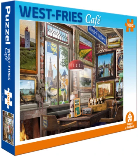 Puzzel 1000 stukjes < Westfries Café >