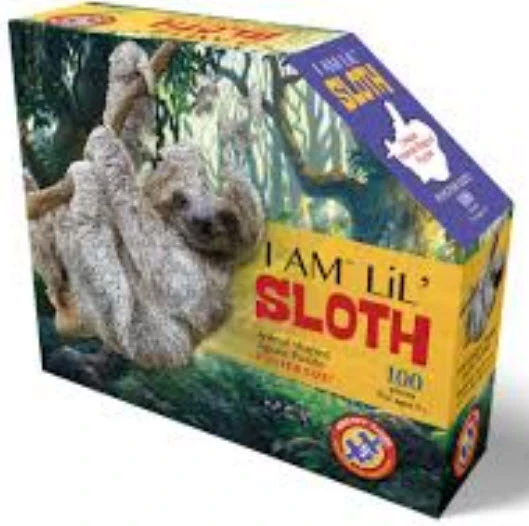 I AM Lil‘ Puzzle Jr.: Sloth 96.52x58.42cm, 100pcs, 5+