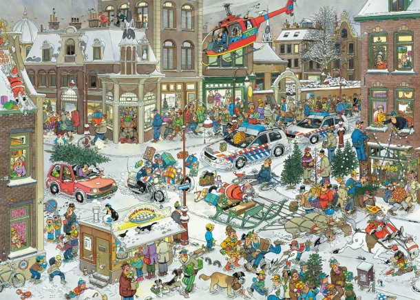 Puzzel Xms JvH Christmas 1000