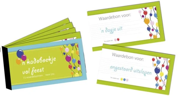 Tegoedbonnenboekje Haza