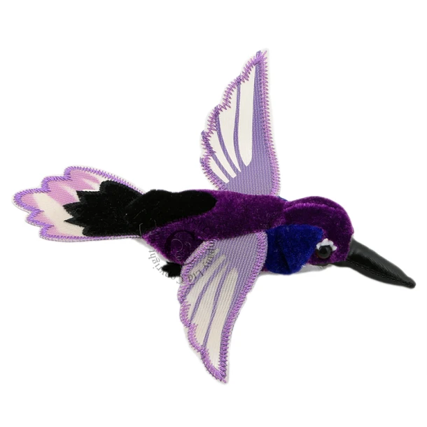 Vingerpop kolibri paars Mano