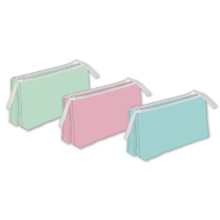 Etui dubbelvak Soft Touch Pastel