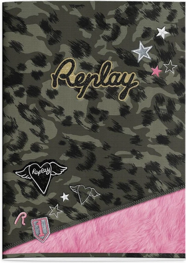 Schrift Replay Girls A4 geruit (182RPG215)