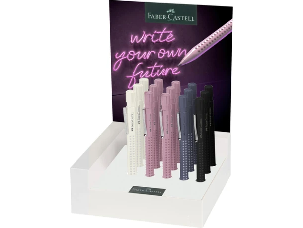 Balpen Faber-Castell Grip 2010 M Harmony zwart