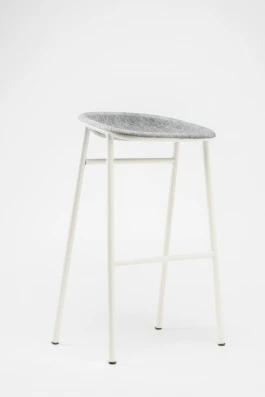 Barkruk De Vorm LJ3, zithoogte 78,5cm zitting vilt