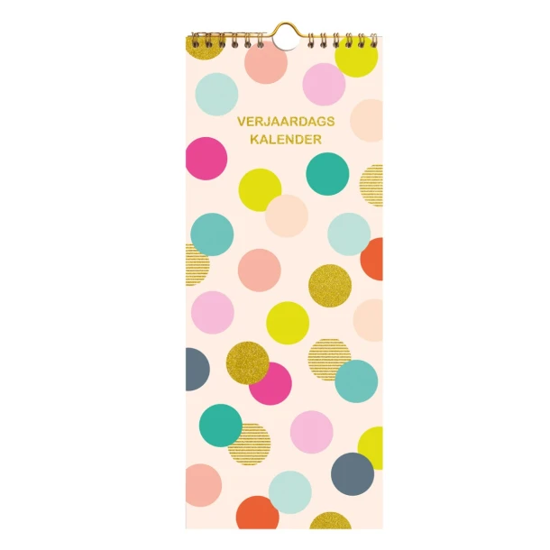 Verjaardagskalender colour Crush Paperclip