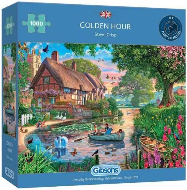 Puzzel Gibsons Golden Hour 1000 Stukjes