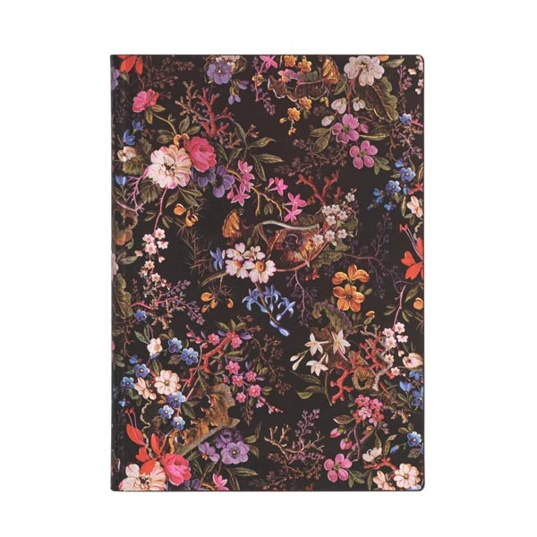 Notitieboek Paperblanks Floralia Midi gelineerd Flexis