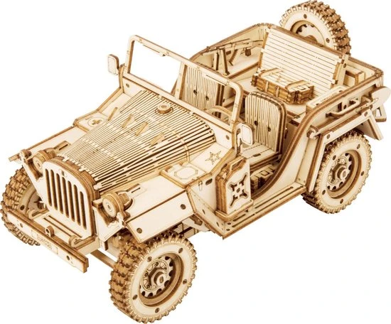 Robotime Rokr Army Field Car MC701