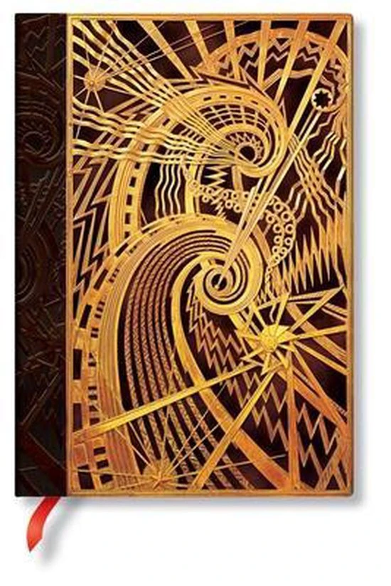 Notitieboek Paperblanks The Chanin Spiral Midi gelin