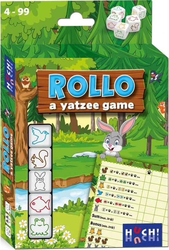 Rollo: A Yatzee Game - Dieren NL/FR