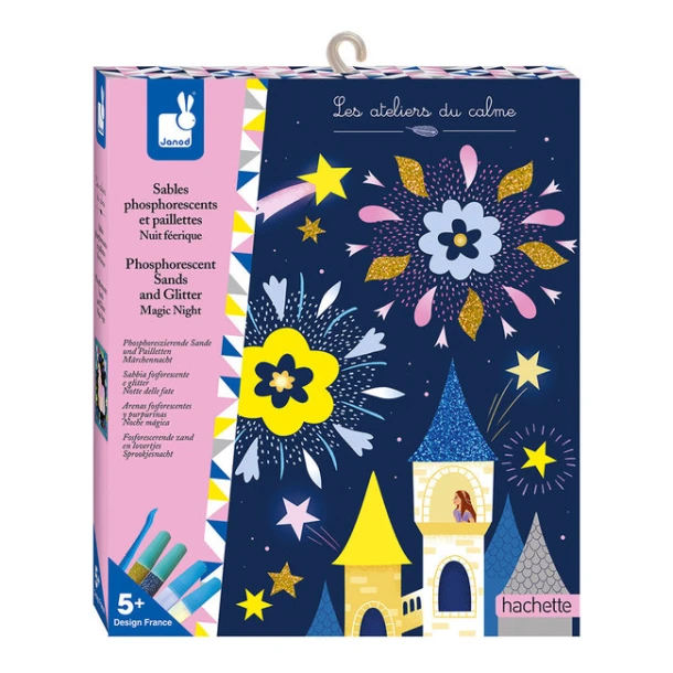 Janod Atelier - Glow in the Dark Zand en Glitter N