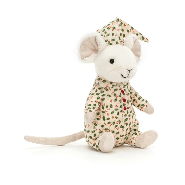 Jellycat knuffel - Merry Mouse Bedtime 18 cm