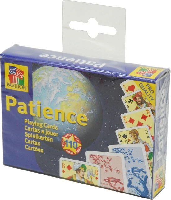 Kaartspel Patience kaarten set dubbel