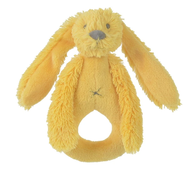 Pluche Happy Horse Yellow Rabbit Richie Rattle 18 cm