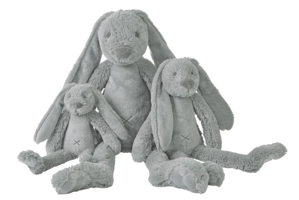 Pluche Happy Horse Tiny Grey Rabbit Richie 28 cm
