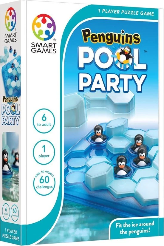 Smart Games Penguin Pool Party (60 opdrachten) SG 431