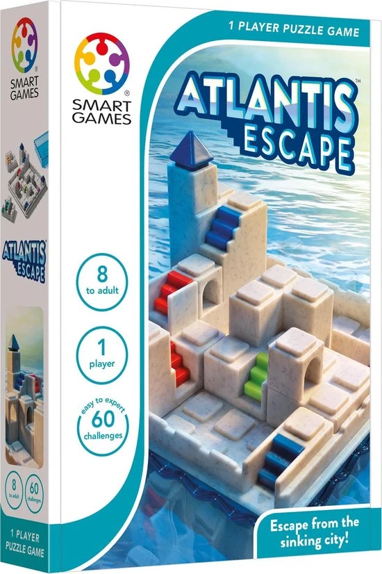 Smart Games Atlantis Escape (60 opdrachten) SG 442