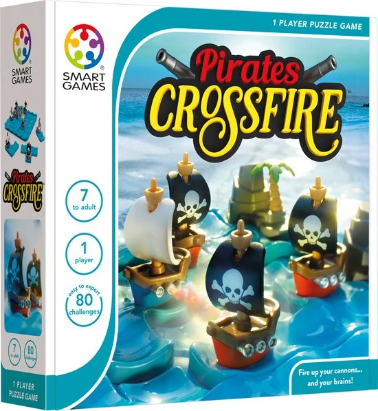 Denkspel Pirates Crossfire