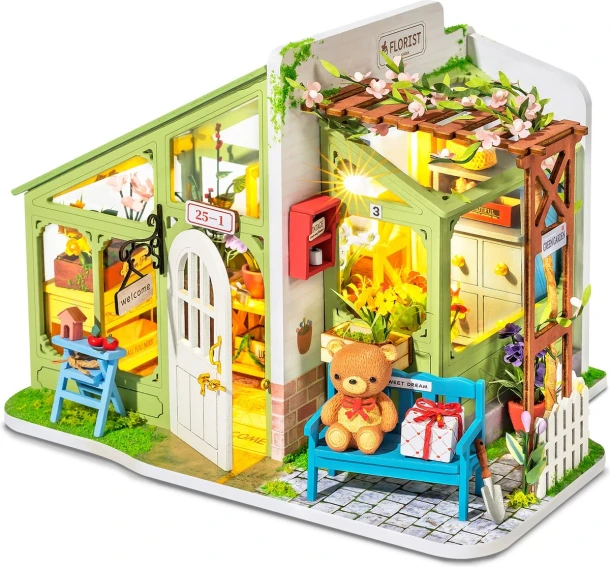 Robotime Rolife Spring Encounter Flowers DG154