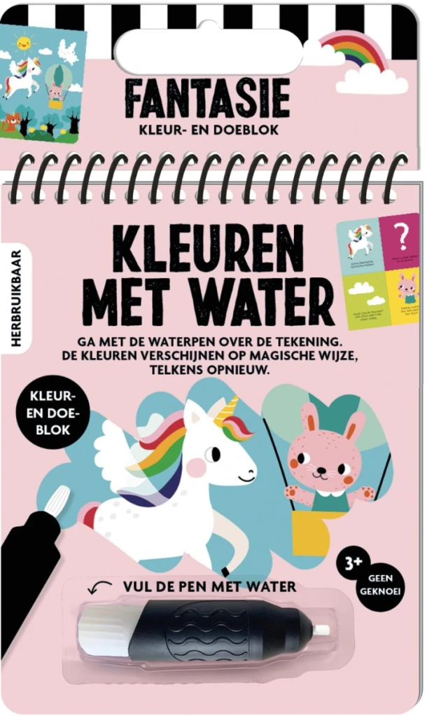 Kleuren met water los -Fantasie