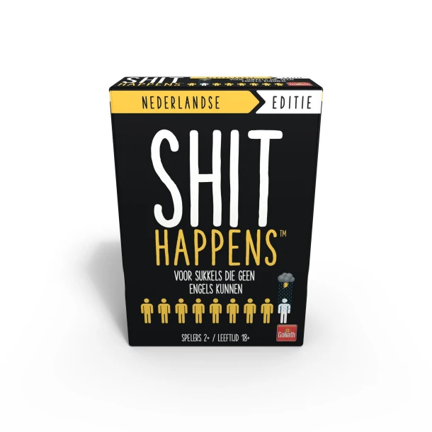 Kaartspel Shit Happens: Voor Sukkels Die Geen Engels Kunnen